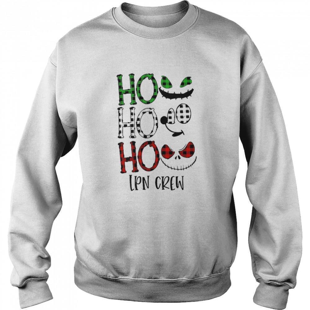 Ho Ho Ho LPN Crew Funny Nurse Christmas Holiday Gift Sweatshirt